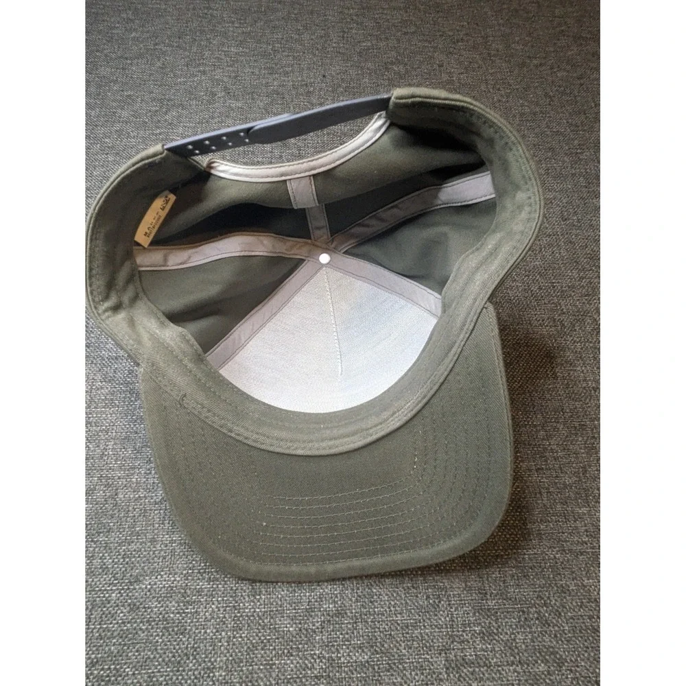 Mountain Hardwear Gray Snapback Hat Outdoor Logo Hiking‎ Cap Men's One Size